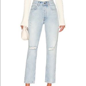 NWT ANINE BING Destructed Sonya Jeans